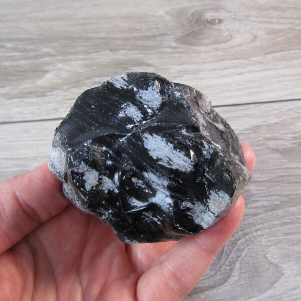 Snowflake Obsidian Utah Raw Stone U171