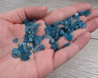 Apatite Small Bag of Tiny Crystal Chips 0.8 Ounce +