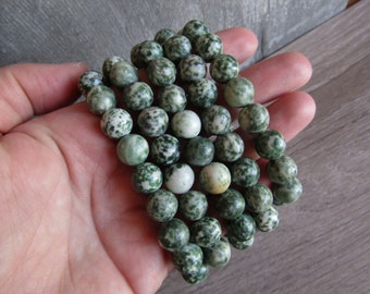 Tree Agate 10 mm Round Bracelet G203