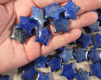 Lapis Gemstone 21 mm Star F464