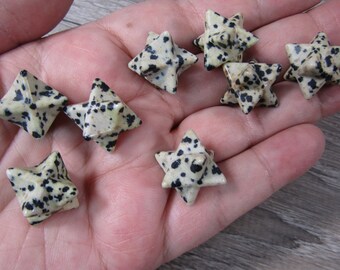 Dalmatian Jasper Merkaba Small M272