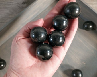 Shungite Sphere 30 mm Crystal Ball