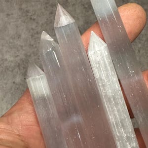 Selenite 5" x 1/2" Pencil Wand image 6