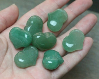 Aventurine Puffy Heart K101