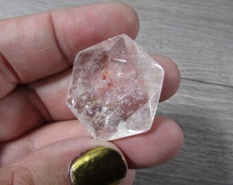 Clear Quartz Shaped Star of David M219