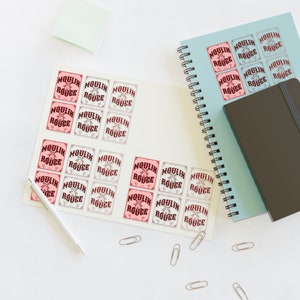 Moulin Rouge Sticker Sheets!
