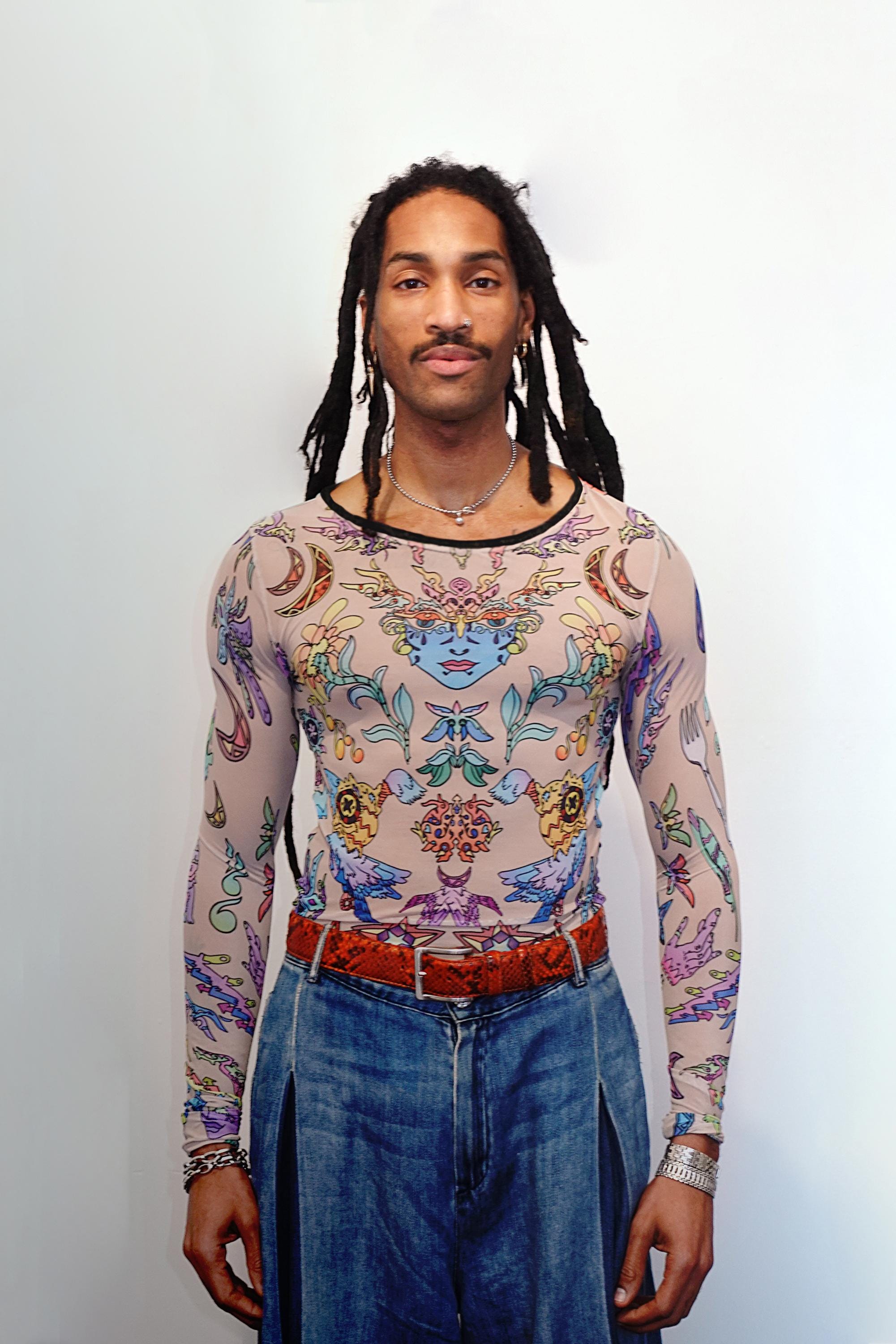 Sheer Tattoo Shirt - Etsy
