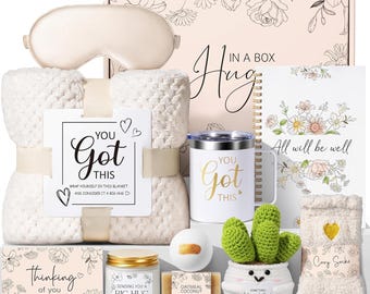 Get Well Soon Gift Basket, Self Care Spa Package for Women