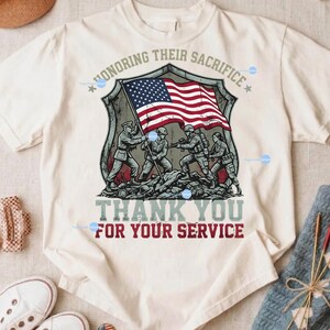 Thank You Veterans PNG, United We Stand PNG, Honoring Their Sacrifice Sublimation Design, Memorial Day Patriotic Digital Download