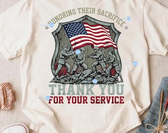 Thank You Veterans PNG, United We Stand PNG, Honoring Their Sacrifice Sublimation Design, Memorial Day Patriotic Digital Download