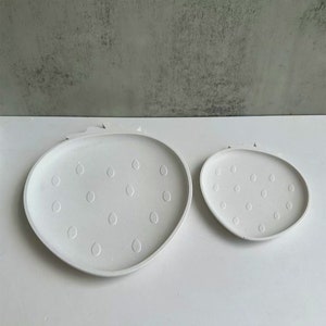 Strawberry Tray Silicone Mold,Concrete Plaster Tray Mold,Epoxy Resin Strawberry Plate Mold,Jewelry Tray Trinket Tray Silicon Mold 221276