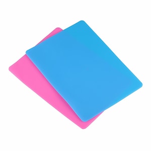Silicone Reusable Mat,Large Medium Small Size Silicone Mat,Nonslip Nonstick Silicone Sheet,Jewelry Casting Mat,DIY Crafting Supplies 290078