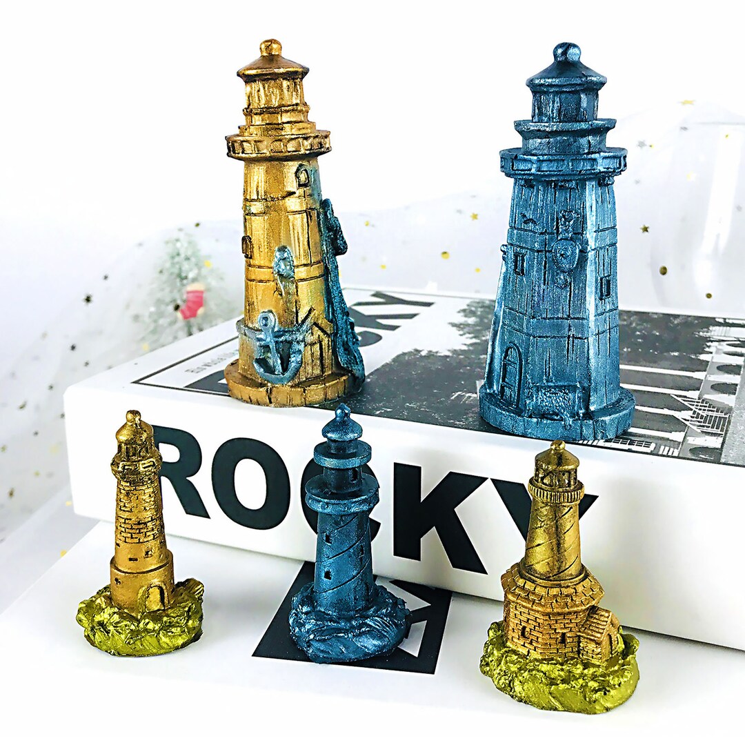 3D Lighthouse Silicone Moldlighthouse Candles Making Etsy