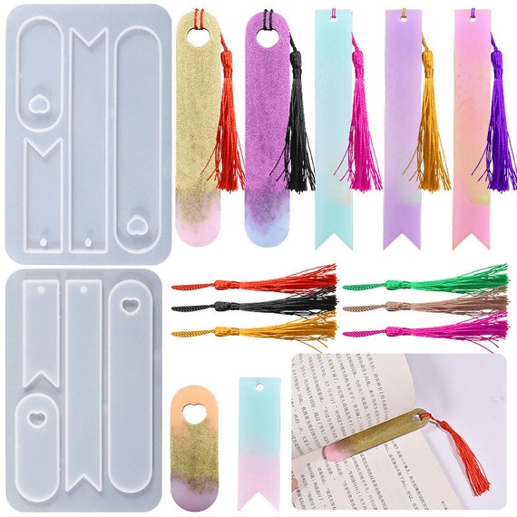 Tassel Bookmark Resin Mold,oval,rectangle,triangle Tail Bookmark