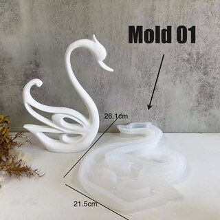 Stampo In Silicone Per Resina Acchiappasogni - Set Fai Da Te Con 2 Forme, Piume E Perline