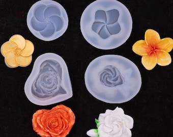 Flower Silicone Mold,Hydrangea,Sunflower Flower Resin Mold,Flower Plaster Silicon Mold,Flower Scented Candles Mold,Clay Polymer Mold 230897