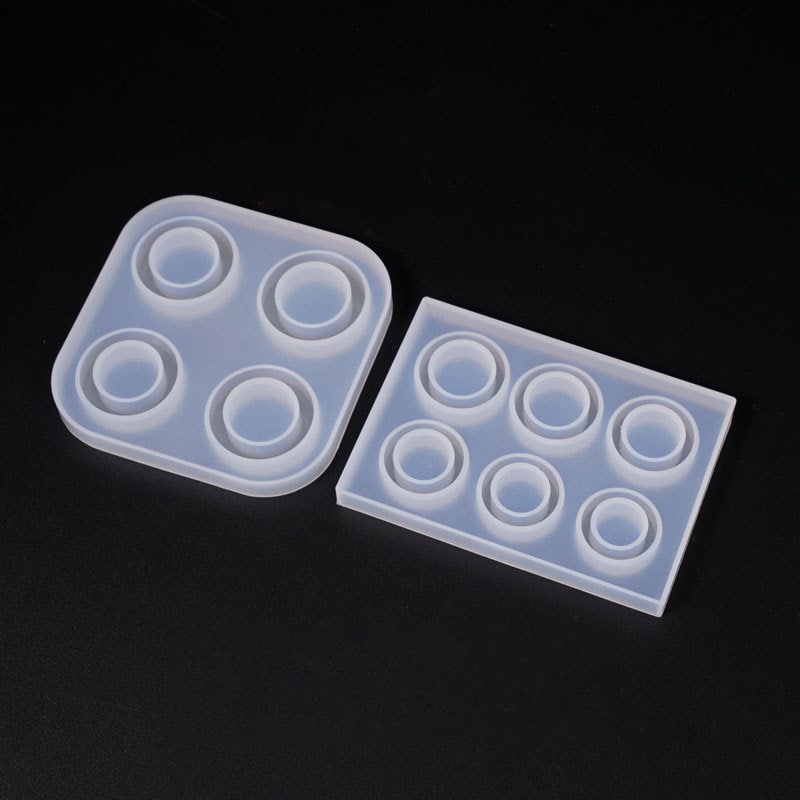 3D Resin Molds Silicone, Resin Ring Mold for Epoxy Resin, Diamond