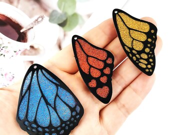 Koonafy Resin Molds For Jewelry - 2 Silicone Molds, Butterfly/Star/Flower Shapes, DIY Earring & Pendant Making - View #9