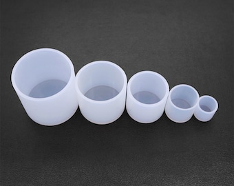 Cylinderform för silikon, epoxihartsform för pelare, cylindriska ljusform för silikon, aromljustillverkningsform, betonggipsform 231020