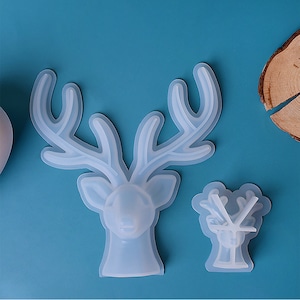 Antler Silicone Mold,Epoxy Resin Jewelry Holder Mold,Deer Antler Silicon Mold,Earring Holder Resin Mold,Christmas Ornament Resin Mold 240254