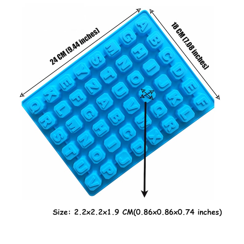 Mini Alphabet Silicone Mold,epoxy Resin Letter Mold,uv Resin Alphabet