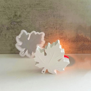 Maple Leaf Silicone Mold,Concrete Plaster Maple Leaf Mold,Epoxy Resin Maple Leaf Ornament Mold,Cement Aromatherapy Silicon Mold 240561