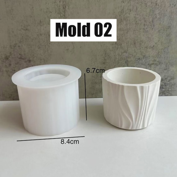 Epoxidharz Silikonform Für Schmuckbox & Blumentopf - Oval, DIY Gießform Für Harz, Beton Oder Gips