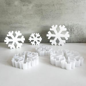 Snowflake Silicone Mold,Concrete Plaster Snowflake Mold,Epoxy Resin Snowflake Mold,Snowflake Candle Silicon Mold,Snowflake Resin Mold 240637