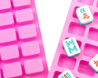 Mahjong Silicone Mold,Epoxy Resin Mahjong Mold,Concrete Plaster Mahjong Mold,Handmade Soap Silicon Mold,Chocolate Silicon Mold 250272