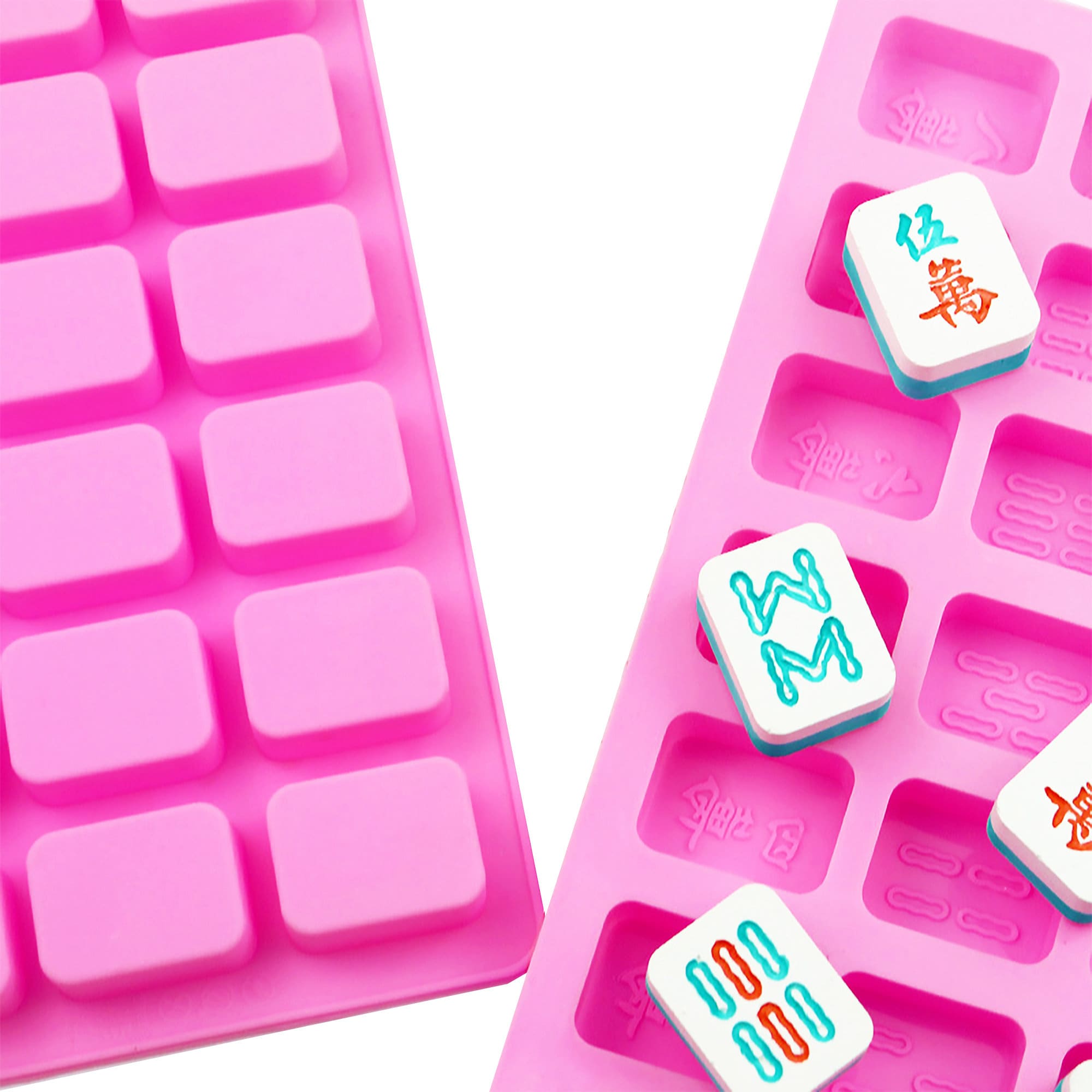 Mahjong Game Siliconen Hars Mold voor Office Home Desktop Decoratie