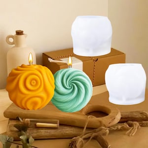 Ball Candles Silicone Mold,Wax Candles Making Mold,Concrete Plaster Ball Mold,Epoxy Resin Ball Silicon Mold 232113
