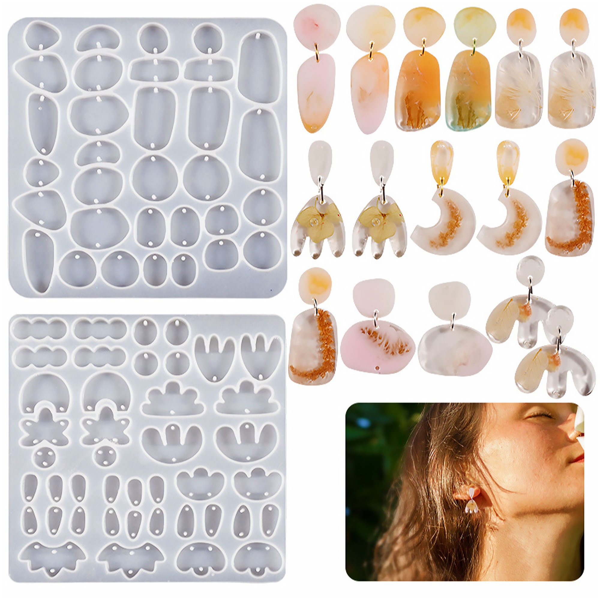 Post Earrings UV Resin DIY Kit – Jewelry Made by Me