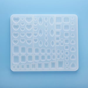 Breast Milk Faceted Cabochon Silicone Mold,Epoxy Resin Keepsake Mold,DIY Jewelry Mold,Heart,Marquise,Rectangle,Triangle,Square Mold 211003