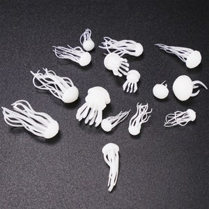 3D Mini Jellyfish Resin Filler,Jellyfish Model For Silicone Mold,Epoxy Resin Mold Filling Materials,Jellyfish Resin Mold Supplies 290119