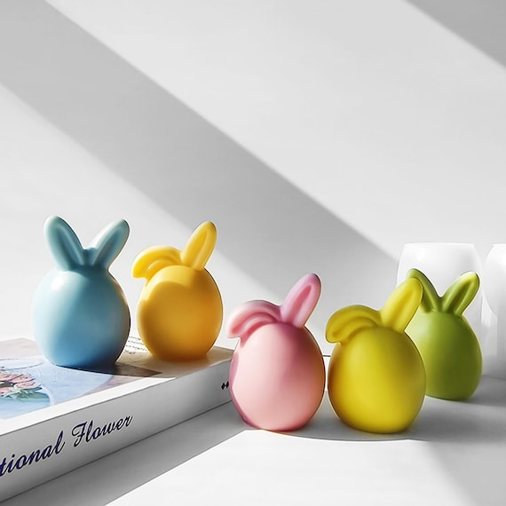 Stampini Silicone Per Pasqua - 6 Pezzi A Forma Di Coniglietto
