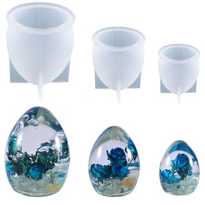Egg Lamp Resin Mold,Oval Egg Shape Silicone Mold,Night Light Mold,Dried Flower Resin Craft Mold,Starry Sky Ball Mold,Epoxy Resin Mold 240079