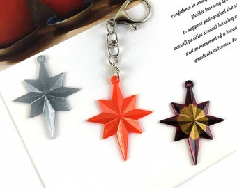 Eight Pointed Star Silicone Mold,Star Pendant Mold,Christmas Star Mold,Epoxy Resin Keychain Mold,Silicon Mold For Resin Star 212293