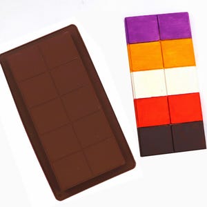Rectangle Chocolate Silicone Mold,Chocolate Food Silicon Mold,Chocolate Bar Mould,DIY Candy Making Mold,Epoxy Resin Mold,Soap Mold 250317