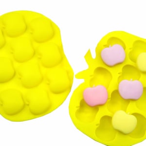 Apple Silicone Mold,Apple Shape Chocolate Silicon Mold,Epoxy Resin Apple Mold,Fruit Candy Silicon Mold,Handmade Soap Mold,Ice Mold 250314