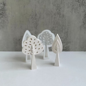 Tree Silicone Mold,Tree Shaped Candle Making Mold,Concrete Plaster Tree Silicon Mold,Resin Ornament Mold,Decoration Mold 231079