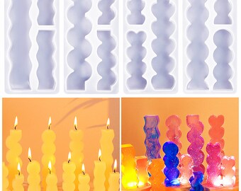 Geometric Candle Silicone Mold,Epoxy Resin Geometric Mold,Wax Candle Silicon Mold,Scented Candle Making Mold,Handmade Soap Mold 231459
