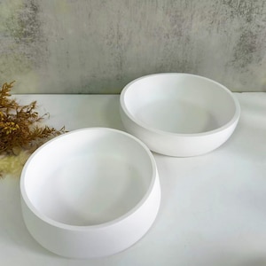 Storage Bowl Silicone Mold,Concrete Plaster Round Bowl Mold,Epoxy Resin Storage Box Mold,Round Candle Cup Silicon Mold 223318