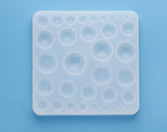 Breast Milk Faceted Cabochon Silicone Mold,Epoxy Resin Keepsake Round Mold,DIY Jewelry Mold,Resin Art Mold,DIY Crafts Mold 211006