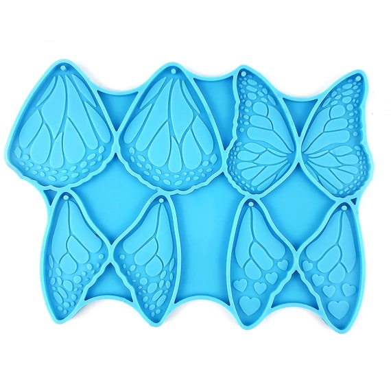 Koonafy Resin Molds For Jewelry - 2 Silicone Molds, Butterfly/Star/Flower Shapes, DIY Earring & Pendant Making - View #6