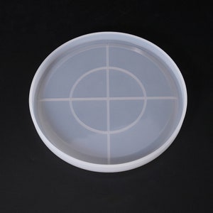 Tray Silicone Mold,Round Octagonal Tray Resin Mold,Storage Tray Silicon Mold,Epoxy Resin Plate Mold,Large Coaster Mold 221008
