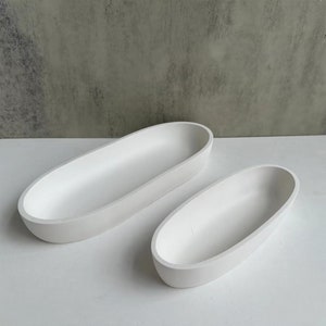 Oval Tray Silicone Mold,Concrete Plaster Tray Mold,Epoxy Resin Plate Mold,Jewelry Tray Trinket Tray Silicon Mold,Boat Tray Mold 221270