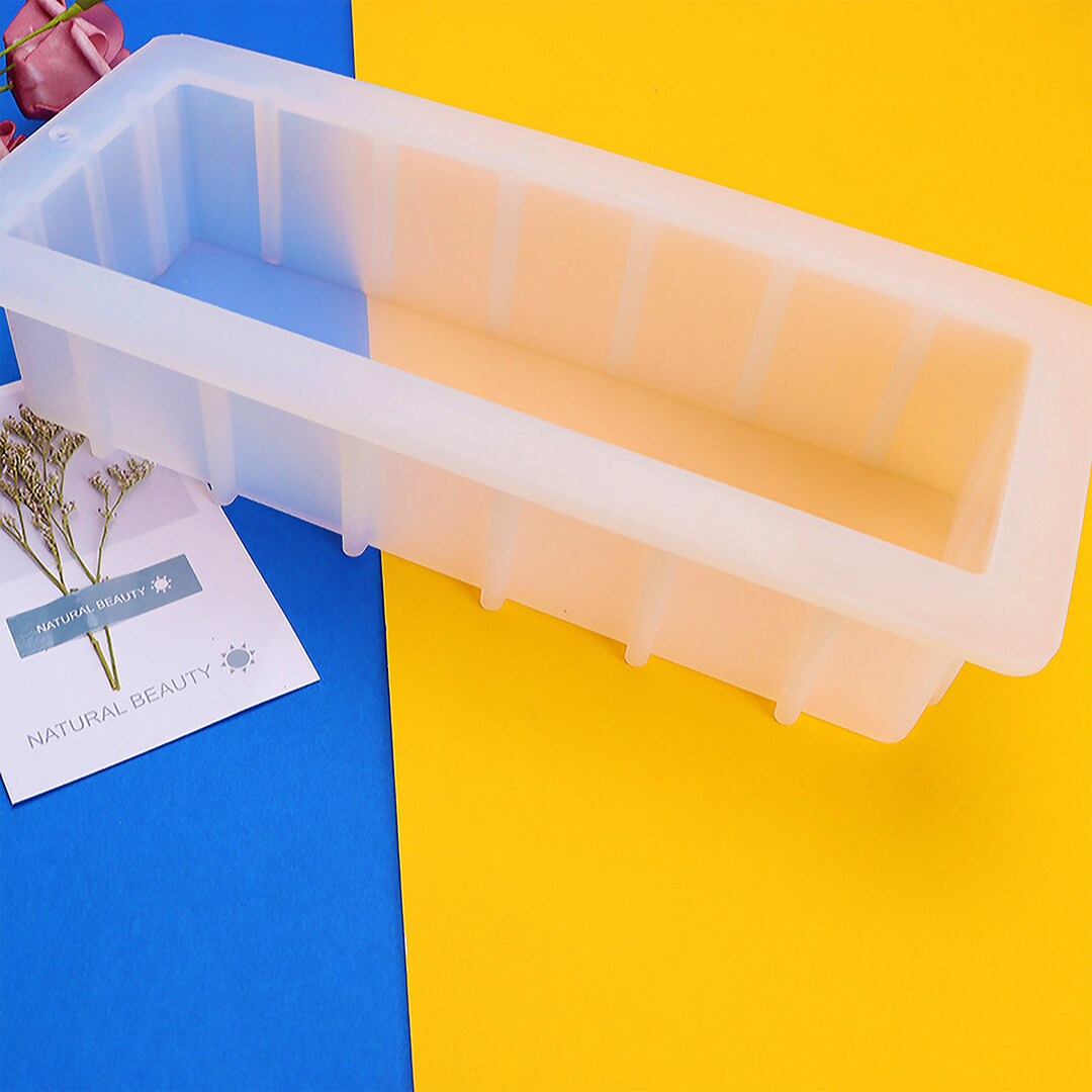 1.5L Capacity Rectangle Soap Silicone Mold,bread Soap Mold,rectangle