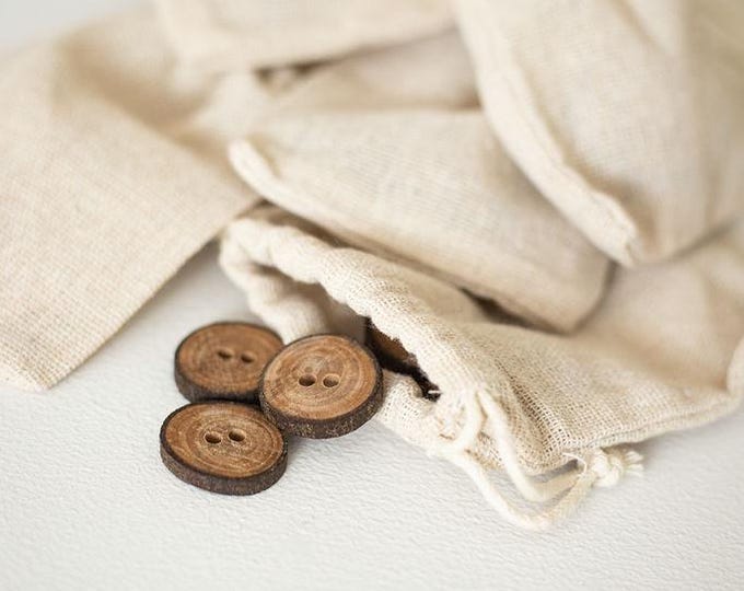 Featured listing image: Pear tree buttons (6 pcs)