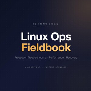 Manual de operaciones de Linux / Guía de resolución de problemas y rendimiento en producción / Descarga instantánea