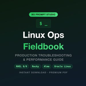 Manual de operaciones de Linux: Guía de resolución de problemas y rendimiento de RHEL en entornos de producción (PDF)